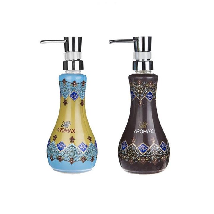 مایع دستشویی آرومکس طرح سنتی حجم 400 میلی لیتر بسته 2 عددی